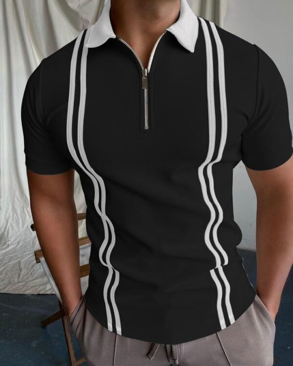 Color Zip Style Polo – Trendy, Stylish & Comfortable for Effortless Casual Wear