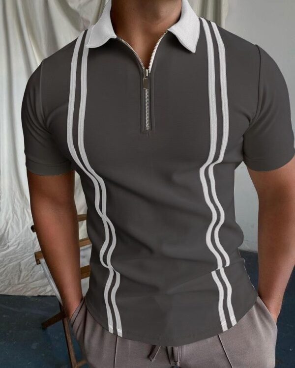 Color Zip Style Polo – Trendy, Stylish & Comfortable for Effortless Casual Wear