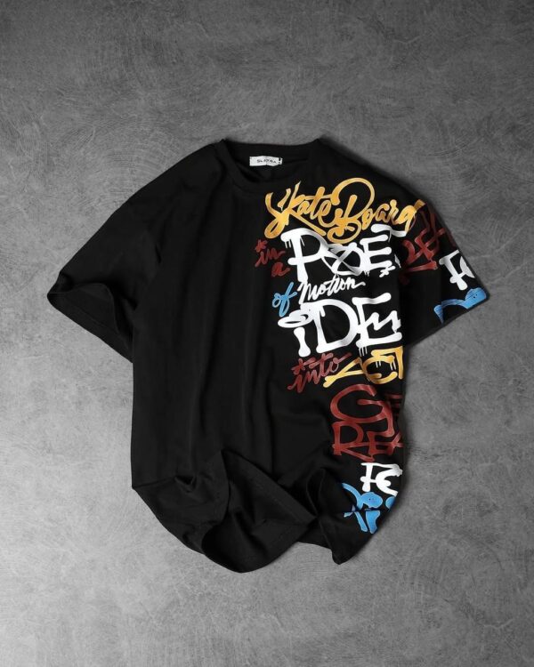 Writing printed Drop shoulder
