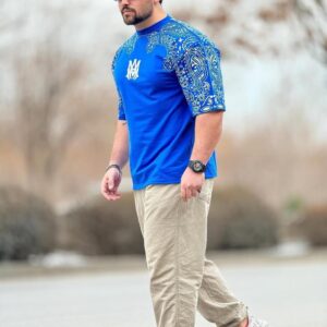 Oversized drop shoulder T-shirt