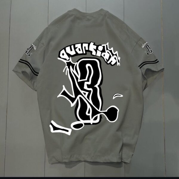 #3 Printed Drop Shoulder Tee – Bold Graphic Streetwear