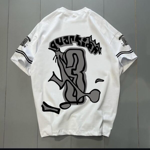#3 Printed Drop Shoulder Tee – Bold Graphic Streetwear