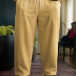 Men's Slim Fit Pocket Stripe Trousers – Casual & Stylish Everyday Wear