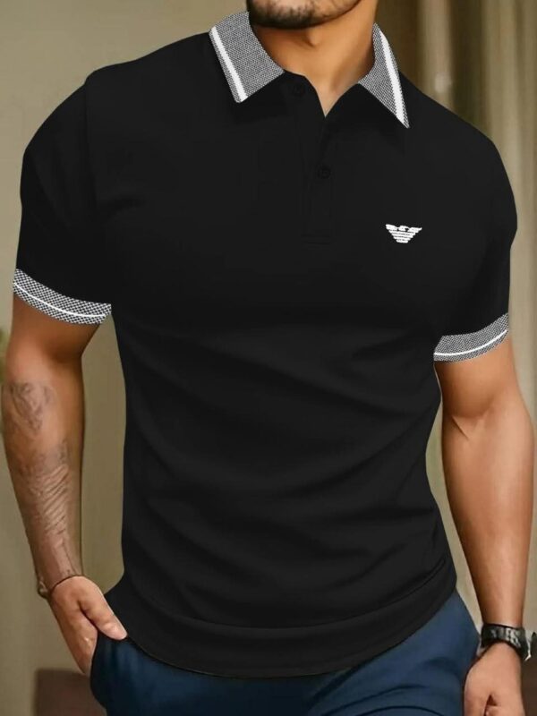 Premium Collar Embroidered Polo T-Shirt - Image 2