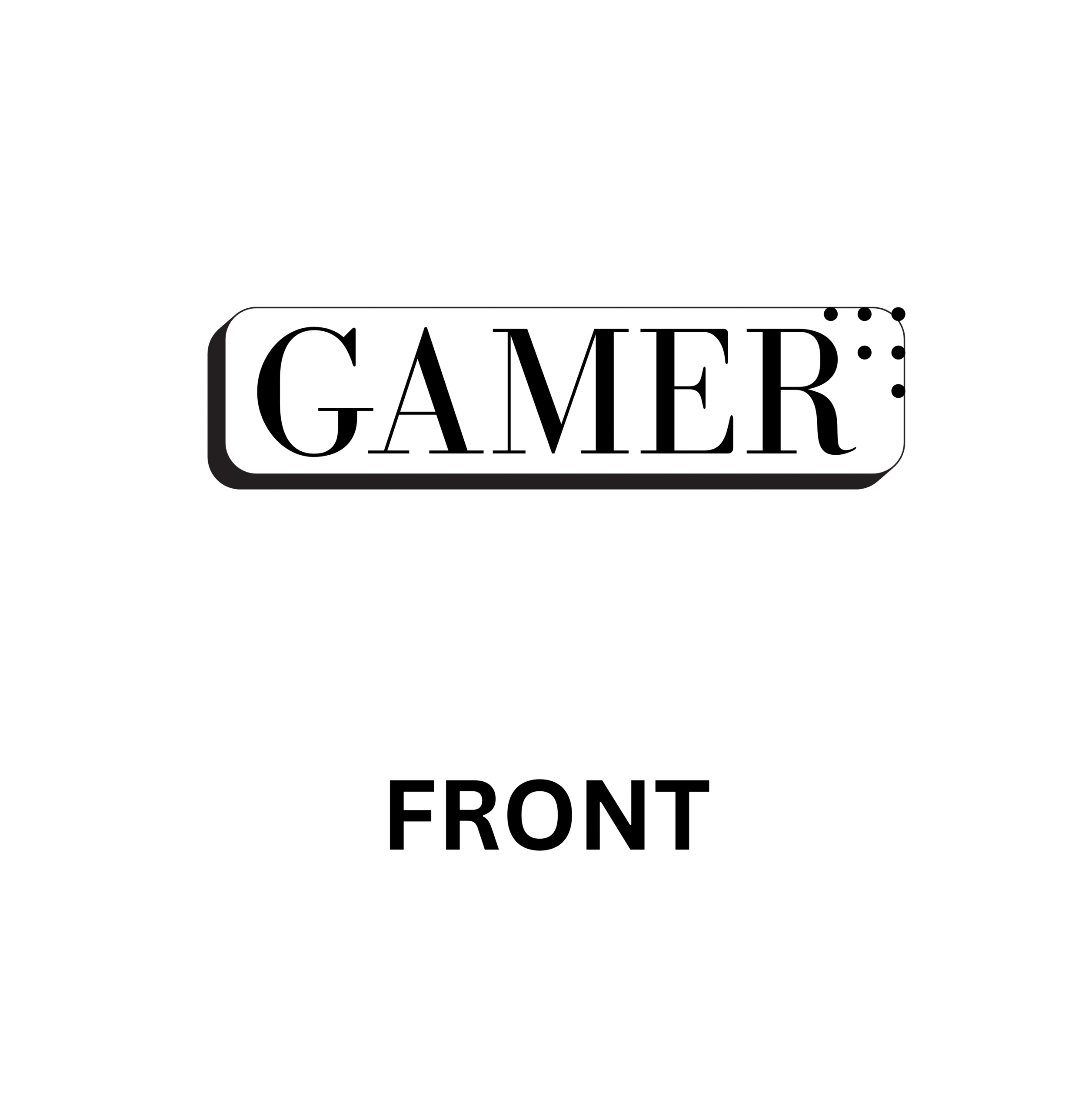 Gamer Graphic Drop Shoulder T-Shirt - Image 2
