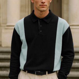 Panel Collar Sweatshirt – Modern Streetwear Style