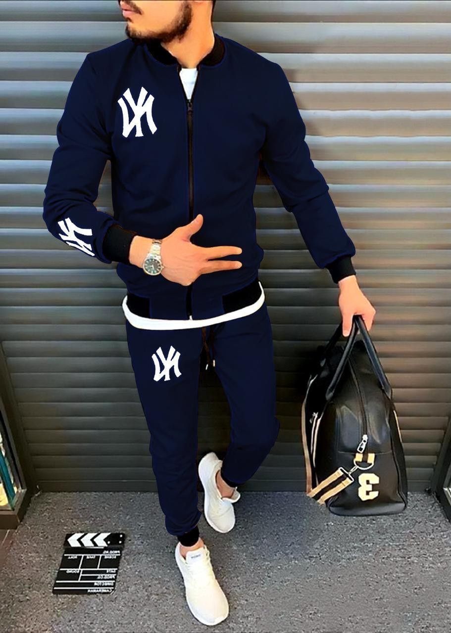 NY Style Jacket Tracksuit – Comfortable Streetwear for Men - Image 2